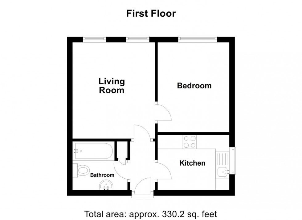 Floorplan for Hale Street, East Peckham, Tonbridge