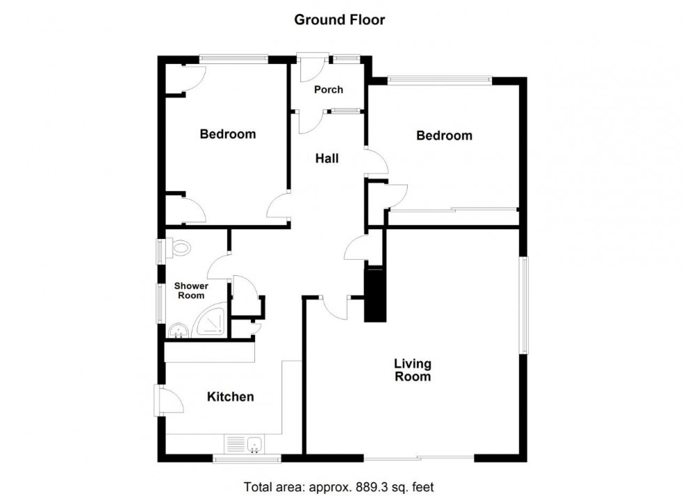 Floorplan for Clarendon Close Bearsted, Maidstone