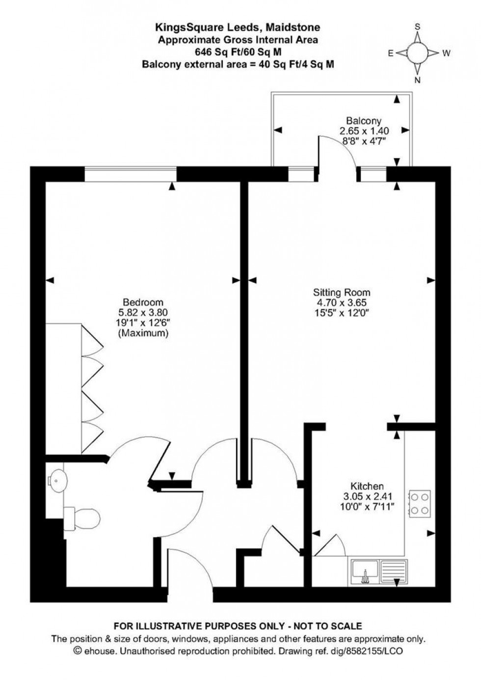 Floorplan for The grange, Ledian Gardens, Leeds