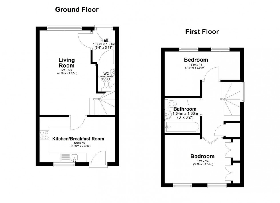 Floorplan for Chartwell Drive, Maidstone