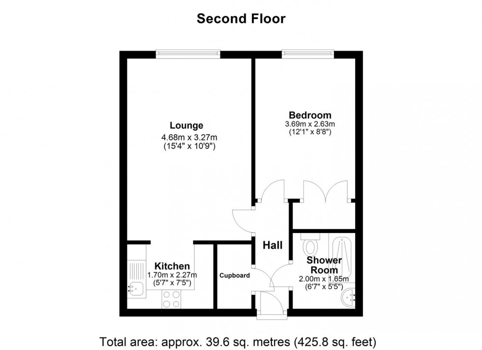 Floorplan for Queen Anne Road, Maidstone