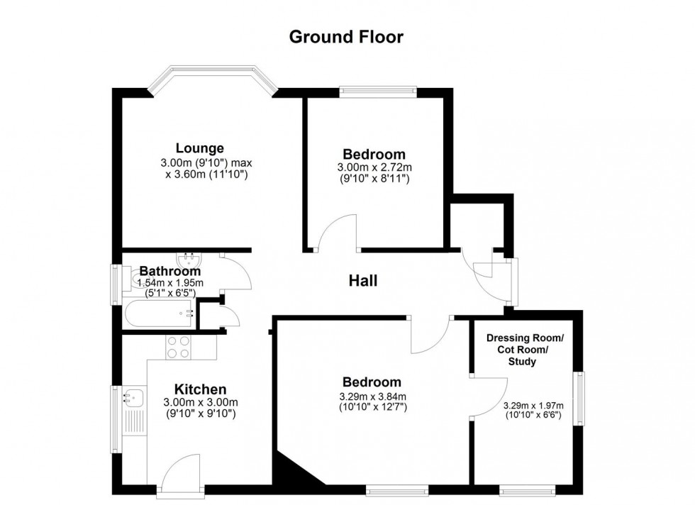 Floorplan for Byron Road, Penenden Heath, Maidstone