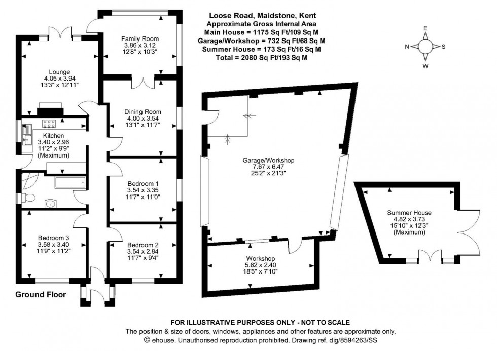 Floorplan for Loose Road, Maidstone