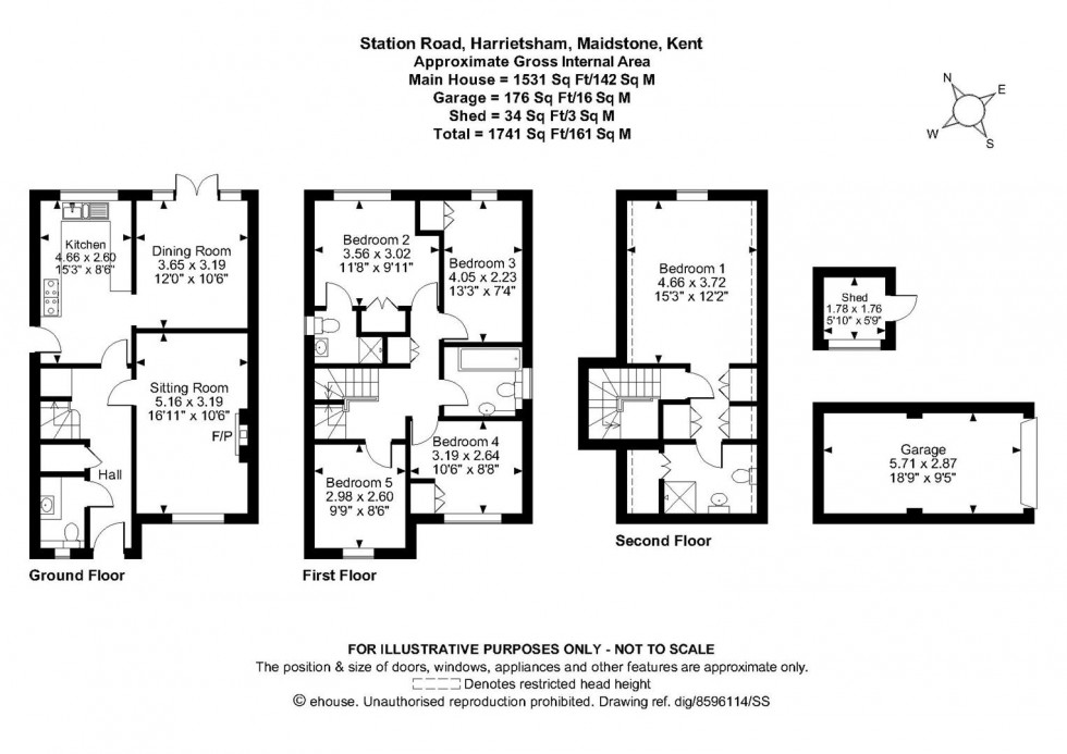 Floorplan for Station Road, Harrietsham, Maidstone