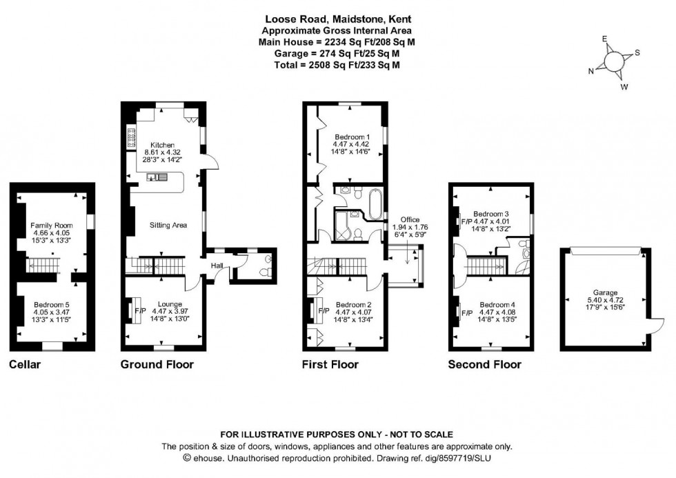 Floorplan for Loose Road, Maidstone