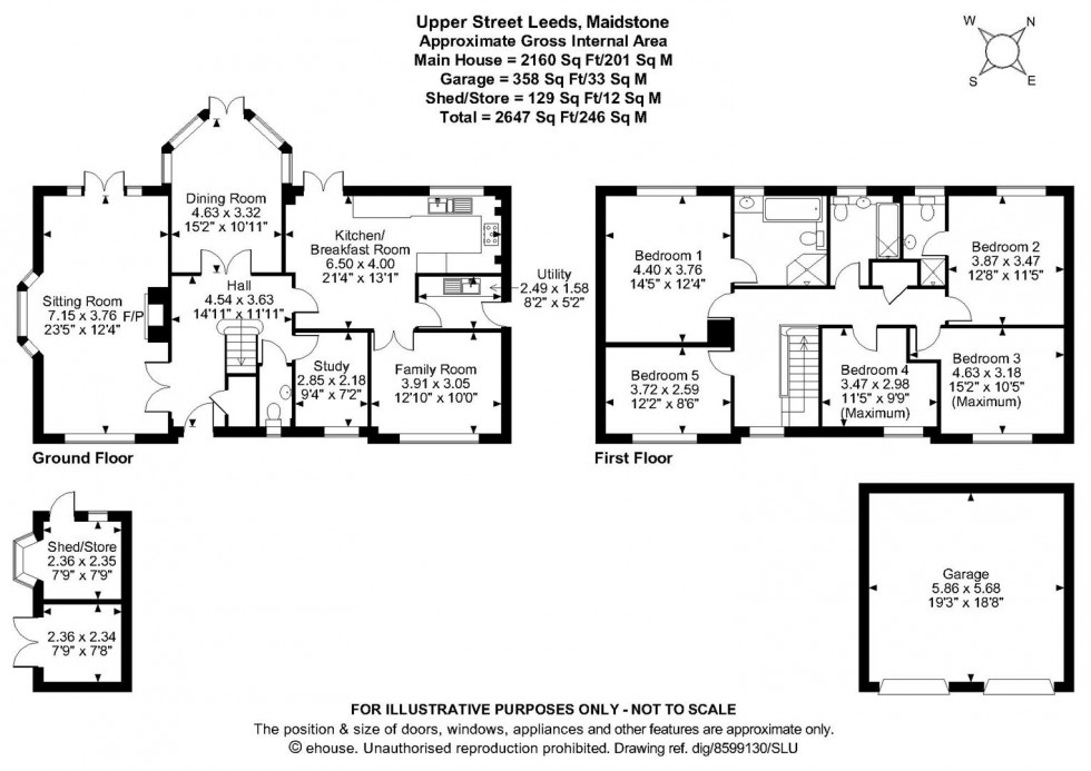 Floorplan for Upper Street, Leeds, Maidstone