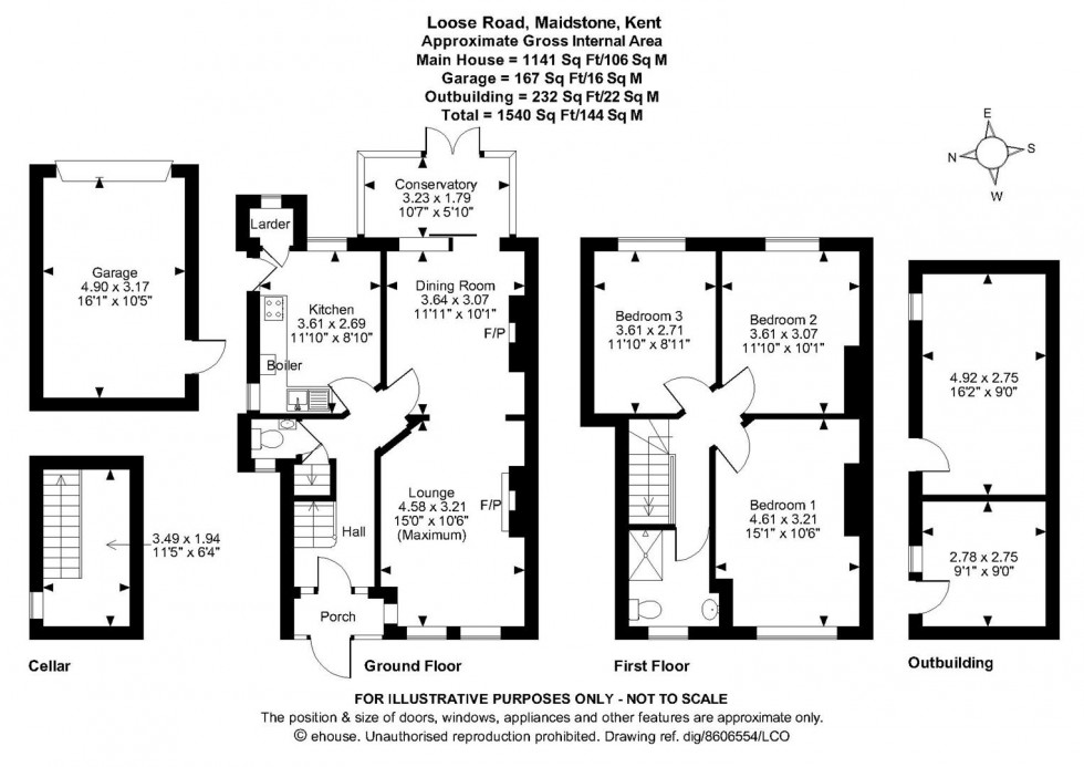 Floorplan for Loose Road, Maidstone