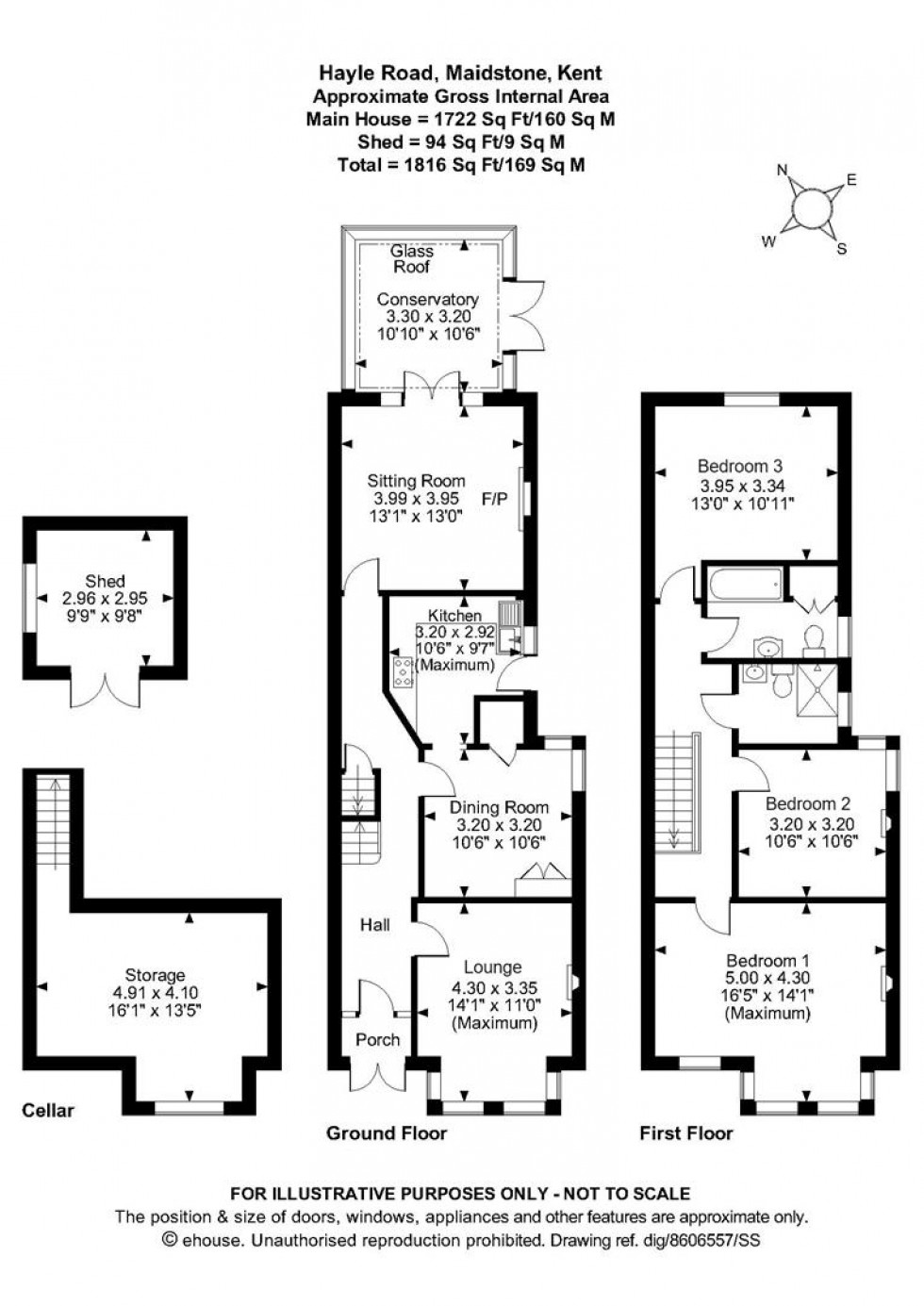 Floorplan for Hayle Road, Maidstone