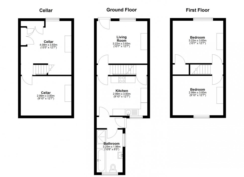 Floorplan for Grecian Street, Maidstone