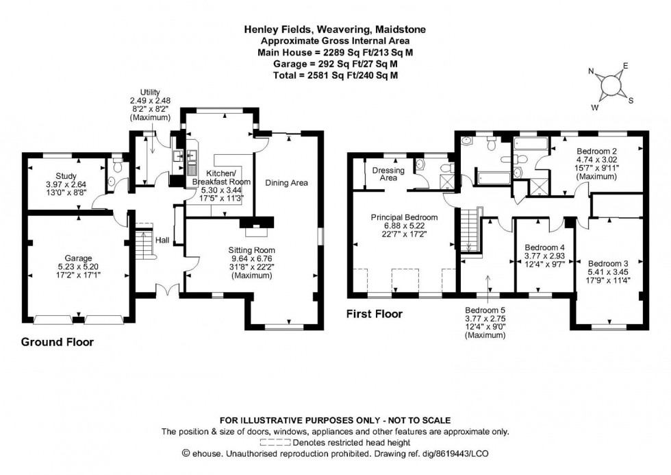 Floorplan for Henley Fields, Weavering, Maidstone