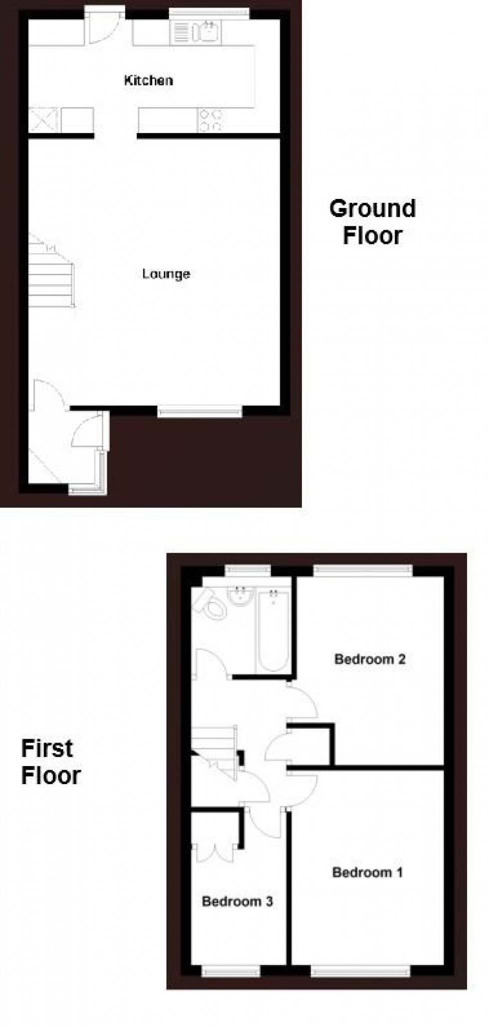 Floorplan for Newington Walk, Maidstone, Kent, ME14 5RJ