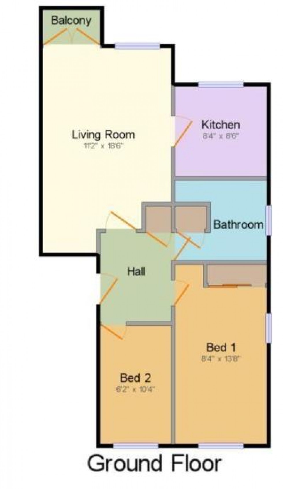 Floorplan for River Bank Close, Maidstone