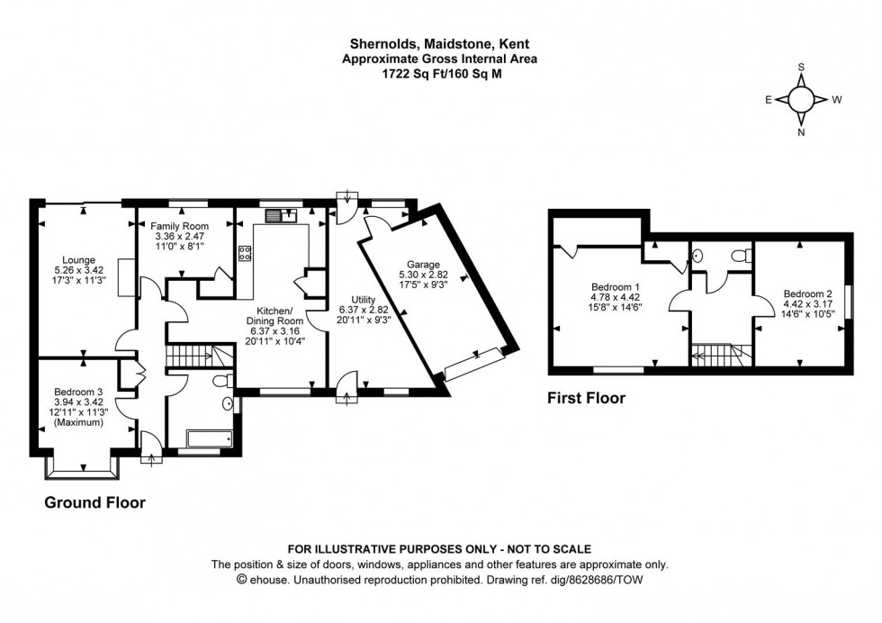 Floorplan for Shernolds, Maidstone