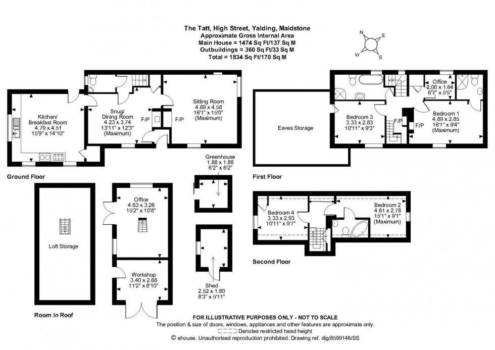 Floorplan for High Street, Yalding, Maidstone