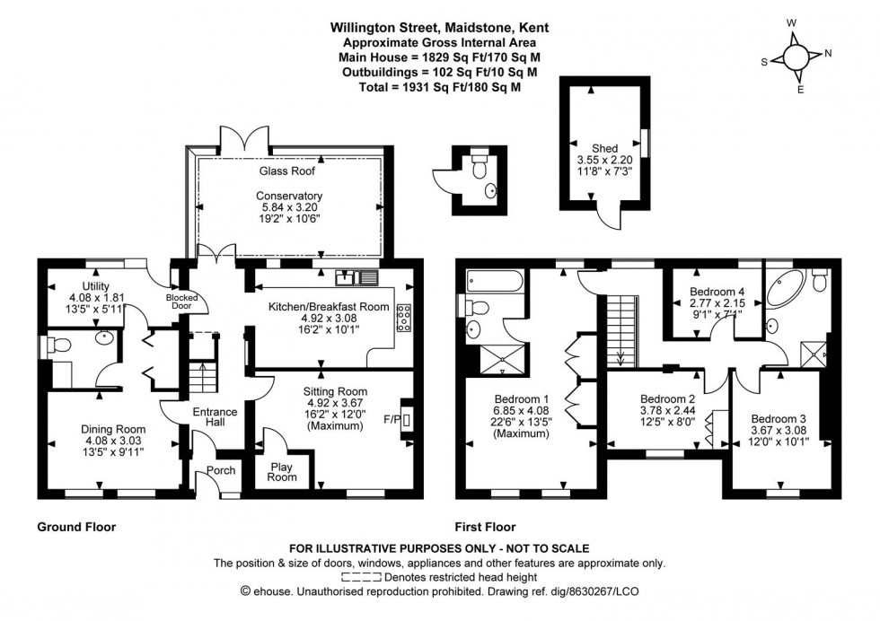 Floorplan for Willington Street, Maidstone