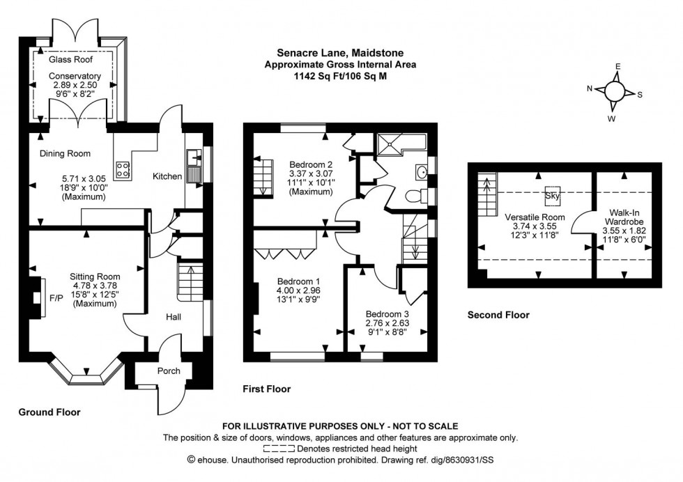 Floorplan for Senacre Lane, Maidstone