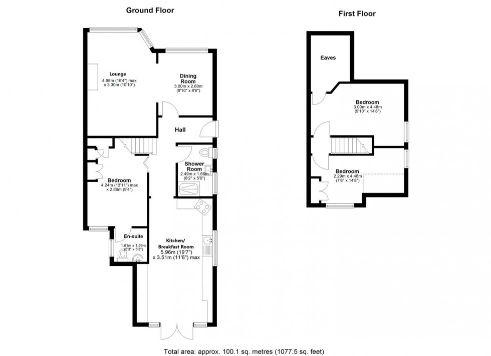 Floorplan for Leonard Close, Maidstone