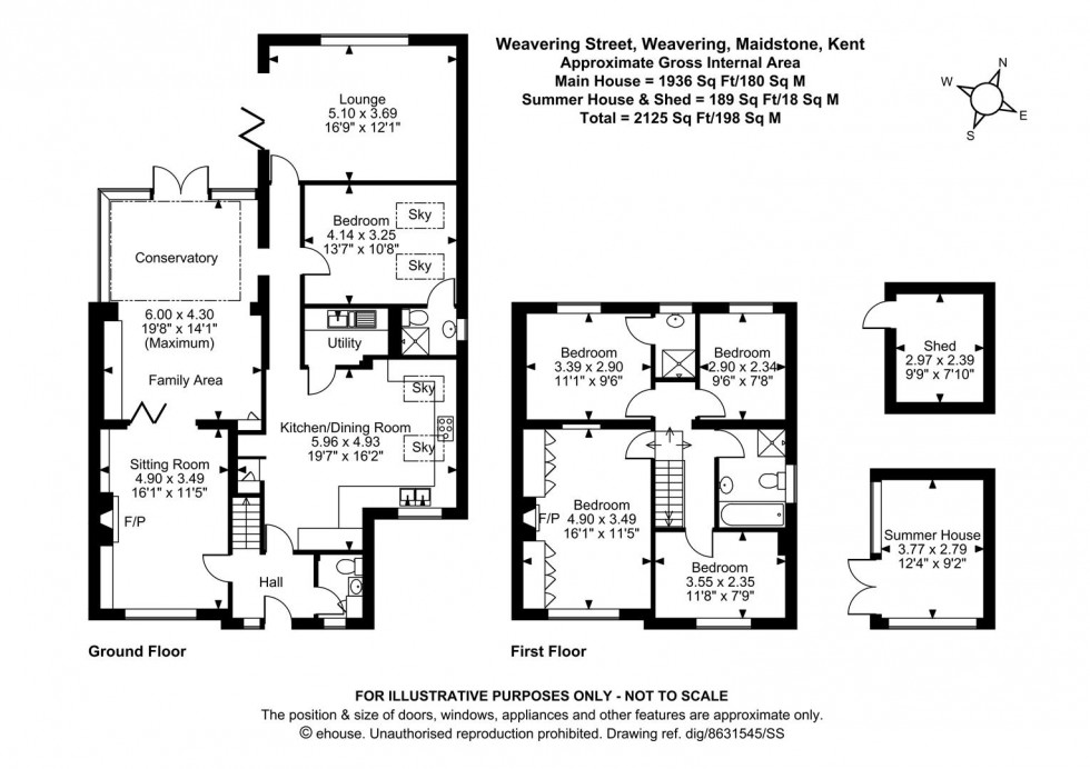 Floorplan for Weavering Street, Weavering, Maidstone