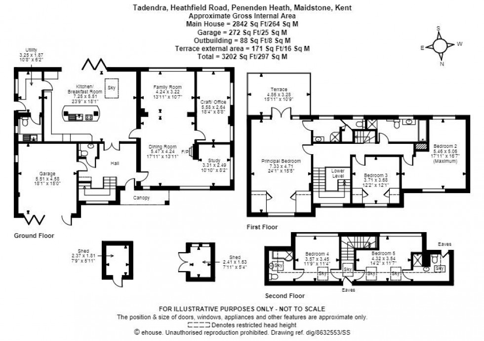 Floorplan for Heathfield Road, Penenden Heath, Maidstone