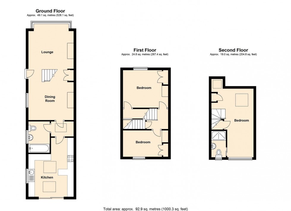 Floorplan for Lunsford Lane, Larkfield, Aylesford