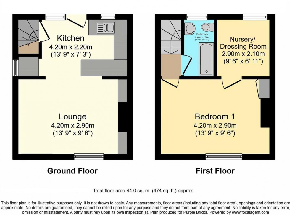 Floorplan for Otham Street, Otham, Maidstone