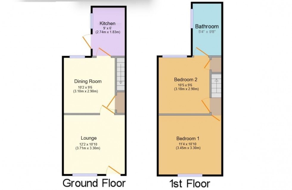 Floorplan for Grecian Street, Maidstone