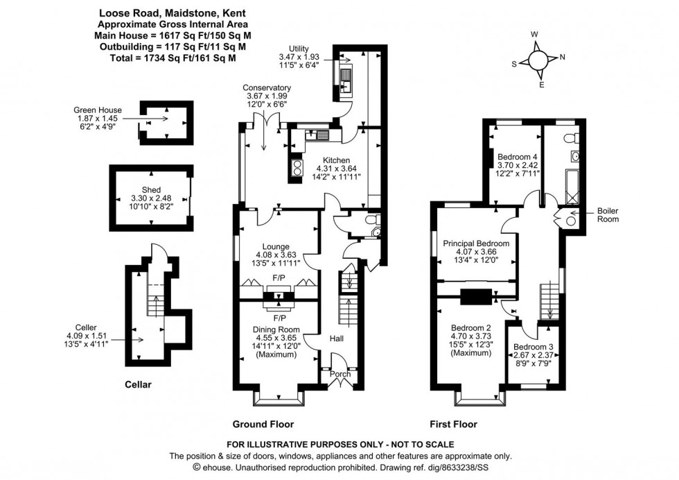 Floorplan for Loose Road, Maidstone