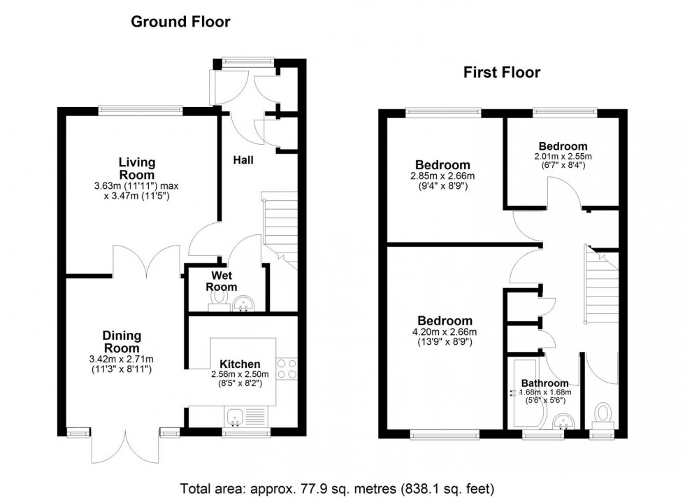 Floorplan for Claygate, Maidstone