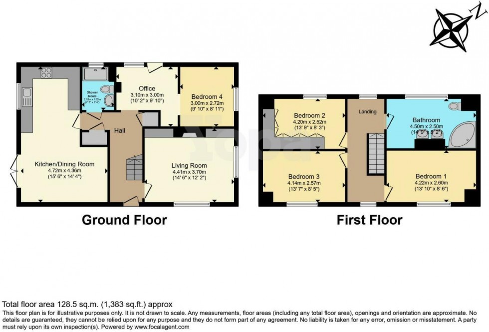 Floorplan for New Road, Ditton, Aylesford