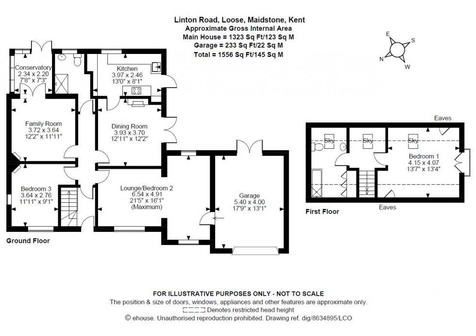 Floorplan for Linton Road, Loose, Maidstone