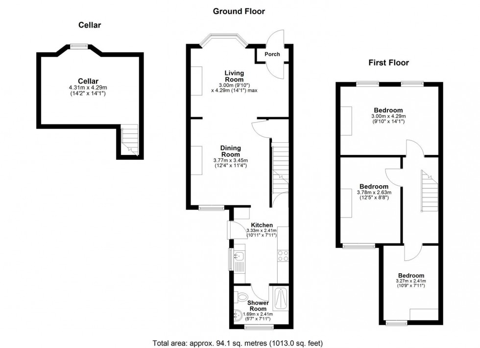 Floorplan for Florence Road, Maidstone