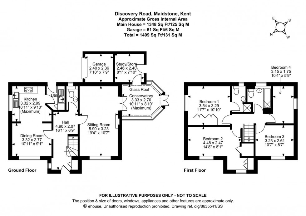 Floorplan for Discovery Road, Bearsted, Maidstone