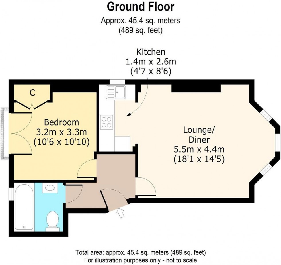 Floorplan for Buckland Hill, Maidstone