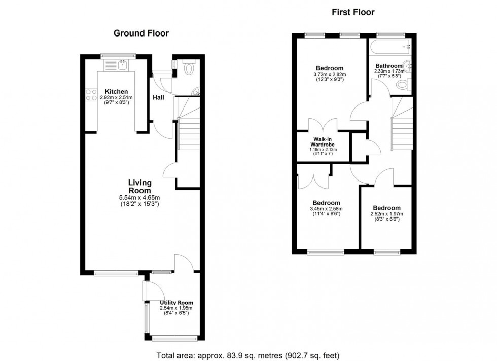 Floorplan for Tonbridge Road, Maidstone