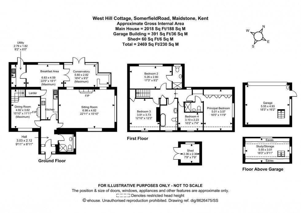 Floorplan for Somerfield Road, Maidstone