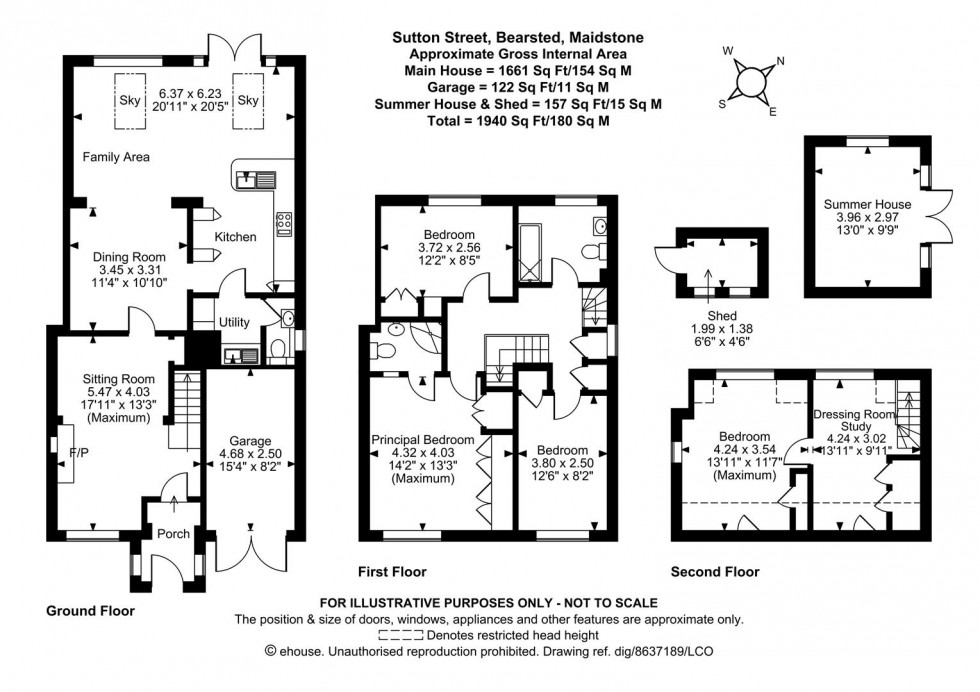 Floorplan for Sutton Street, Bearsted, Maidstone