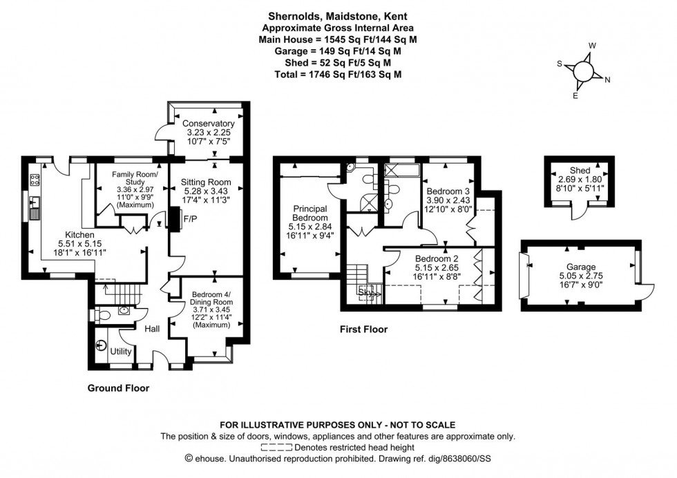 Floorplan for Shernolds, Maidstone