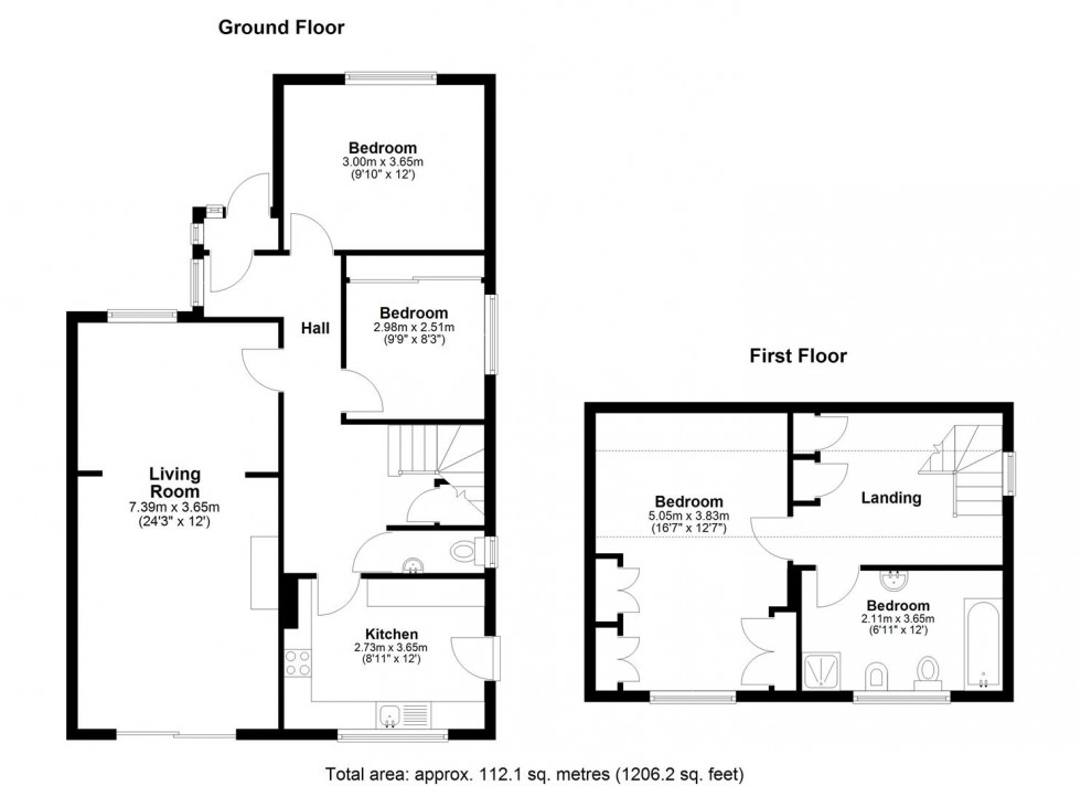 Floorplan for Howard Drive, Maidstone