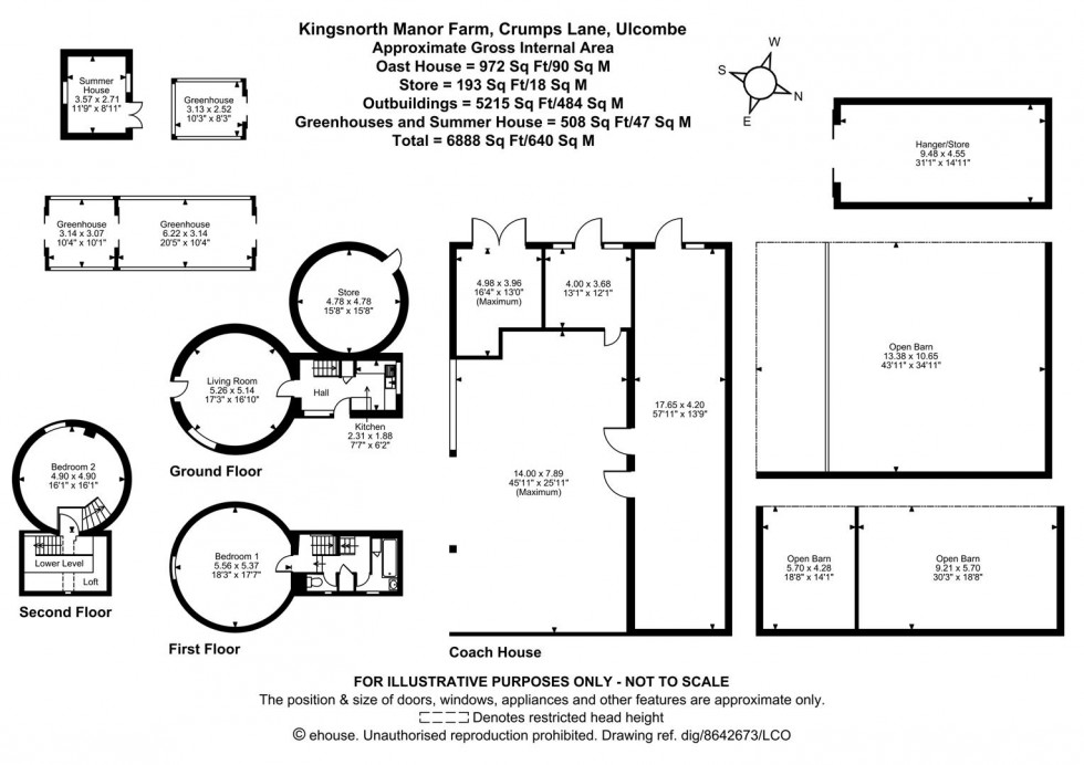Floorplan for Crumps Lane, Ulcombe, Maidstone