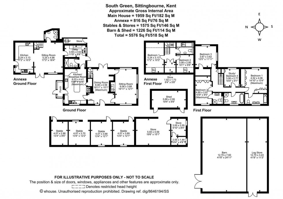 Floorplan for South Green, Sittingbourne