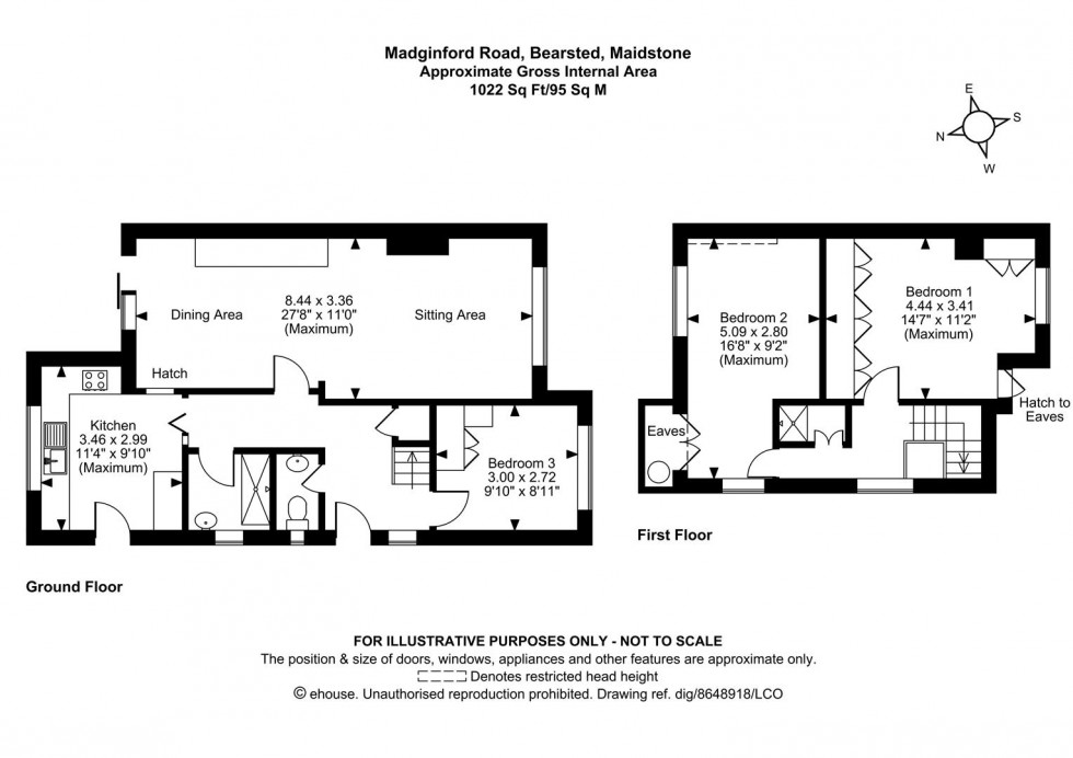 Floorplan for Madginford Road, Bearsted, Maidstone