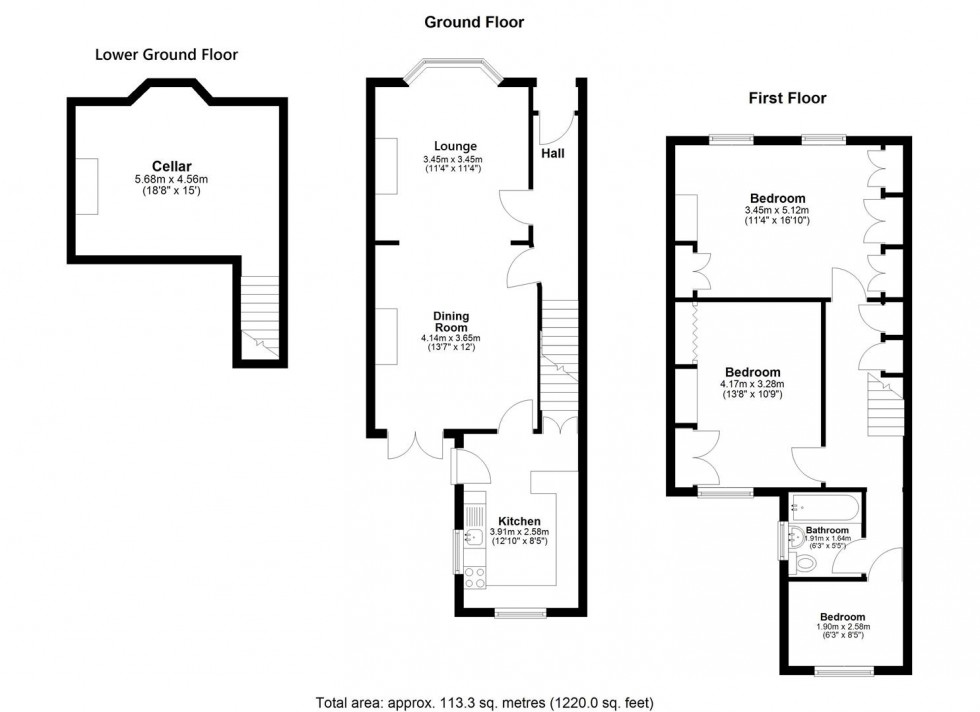 Floorplan for Campbell Road, Maidstone