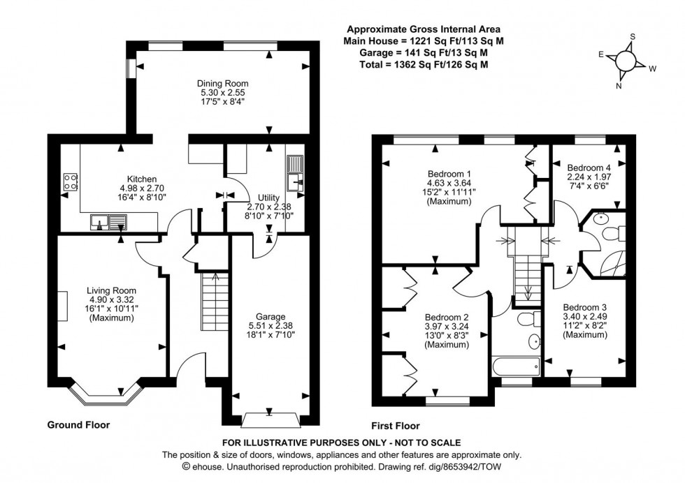 Floorplan for Glebe Lane, Maidstone