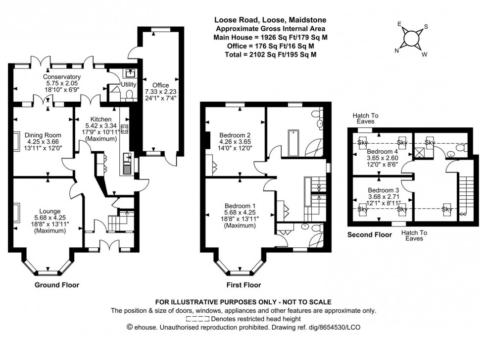 Floorplan for Loose Road, Loose, Maidstone