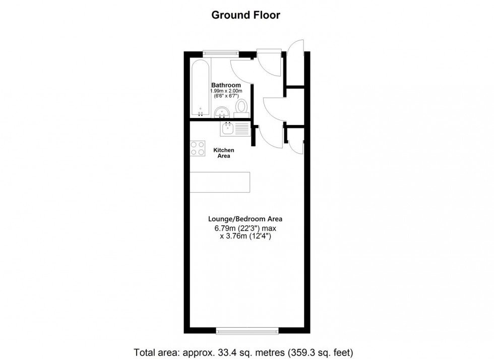 Floorplan for Alexandra Street, Maidstone
