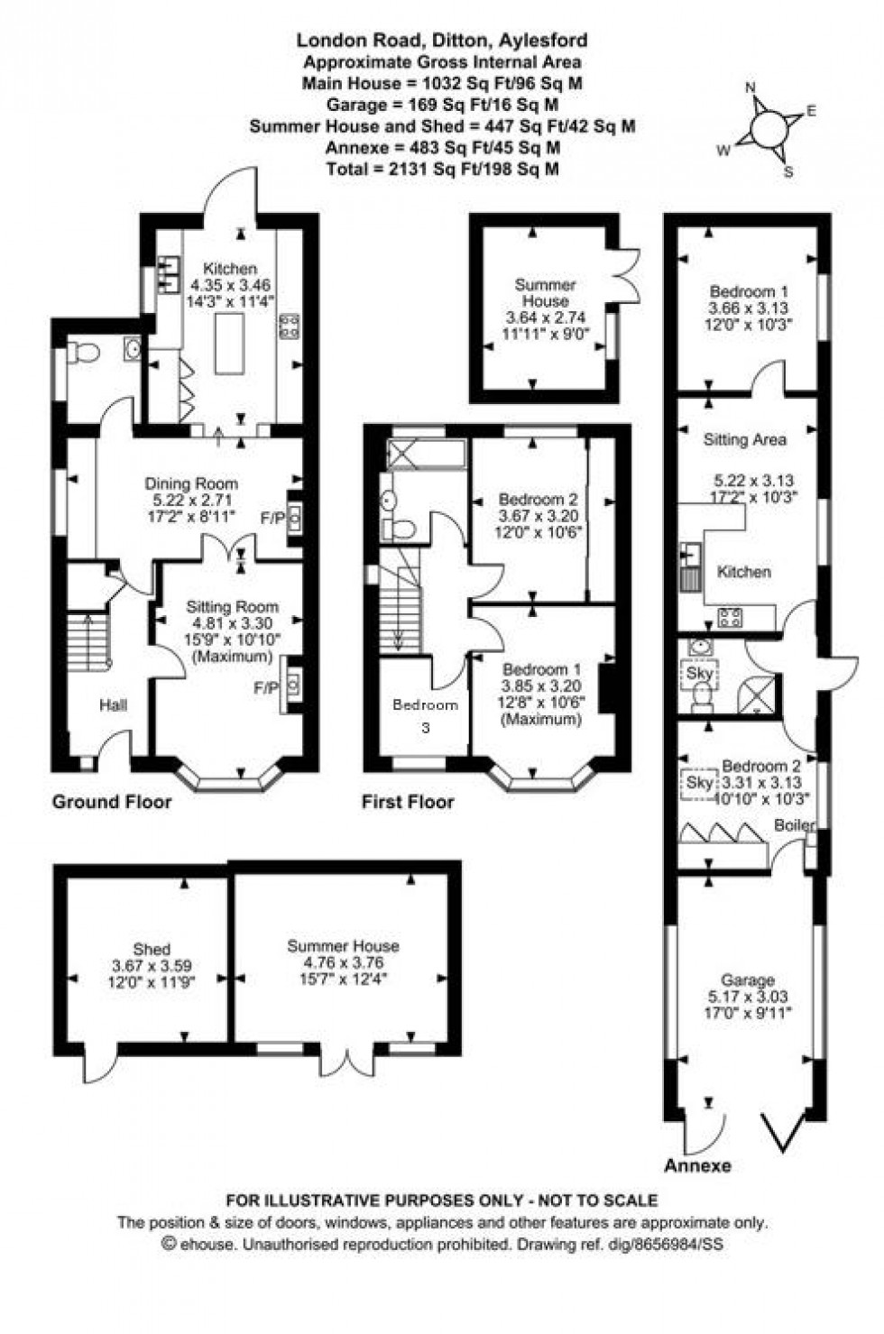 Floorplan for London Road, Ditton