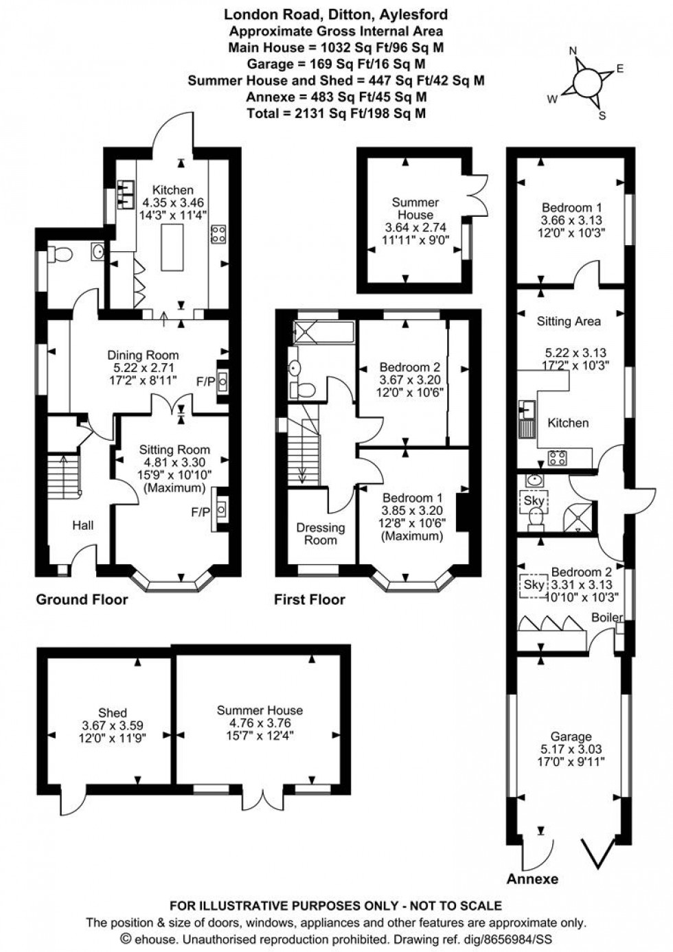 Floorplan for London Road, Ditton