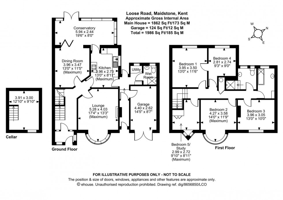 Floorplan for Loose Road, Maidstone