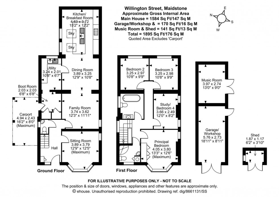 Floorplan for Willington Street, Maidstone
