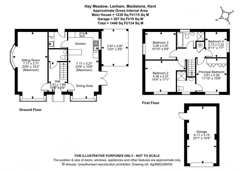 Floorplan for Hay Meadow, Lenham